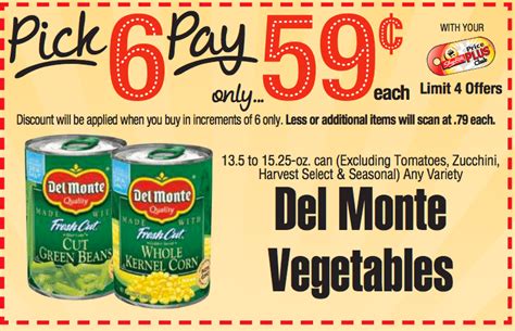 Del Monte Printable Coupons